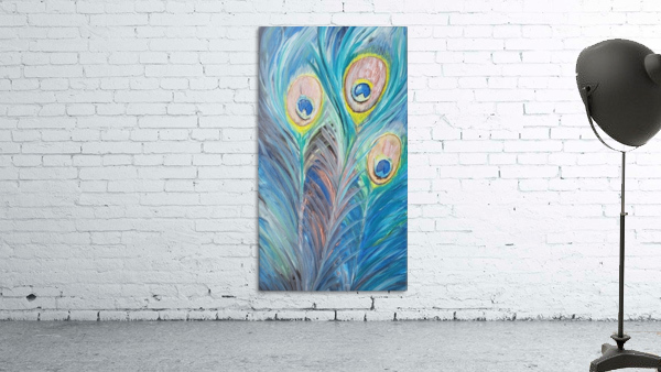 Peacock Feathers  Wall Preview