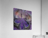 Purple swirled gateways Acrylic Print
