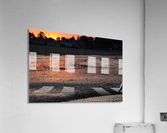 Boston Beach Sunset Acrylic Print