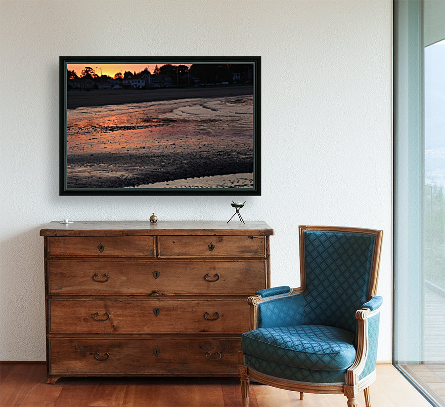 Boston Beach Sunset Reproduction