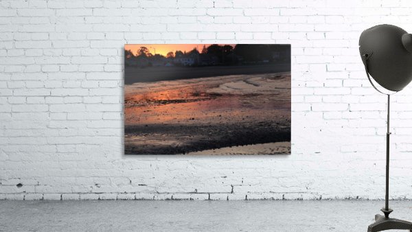 Boston Beach Sunset Wall Preview