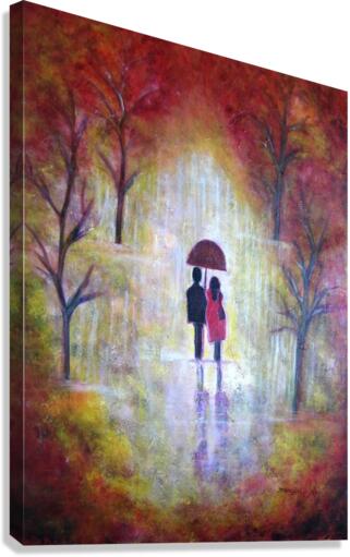 Autumn Romance Canvas Print
