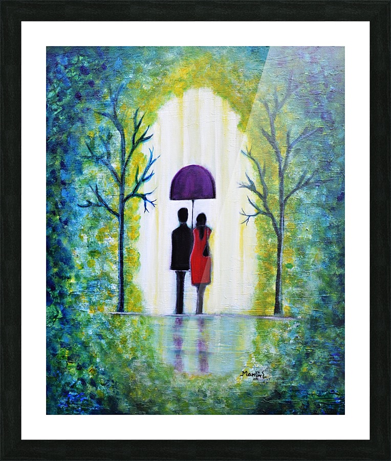 Summer Romance Picture Frame print