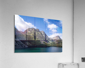 Rainbow Lake Acrylic Print