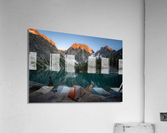 Colchuck Lake Sunset Acrylic Print