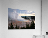 Grand Prismatic Spring Acrylic Print