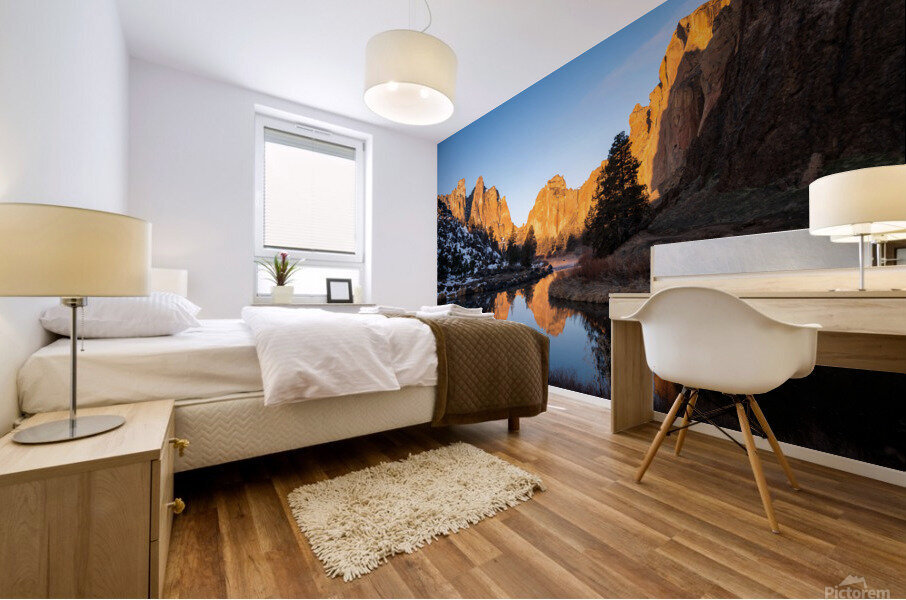 Crooked River Mural print