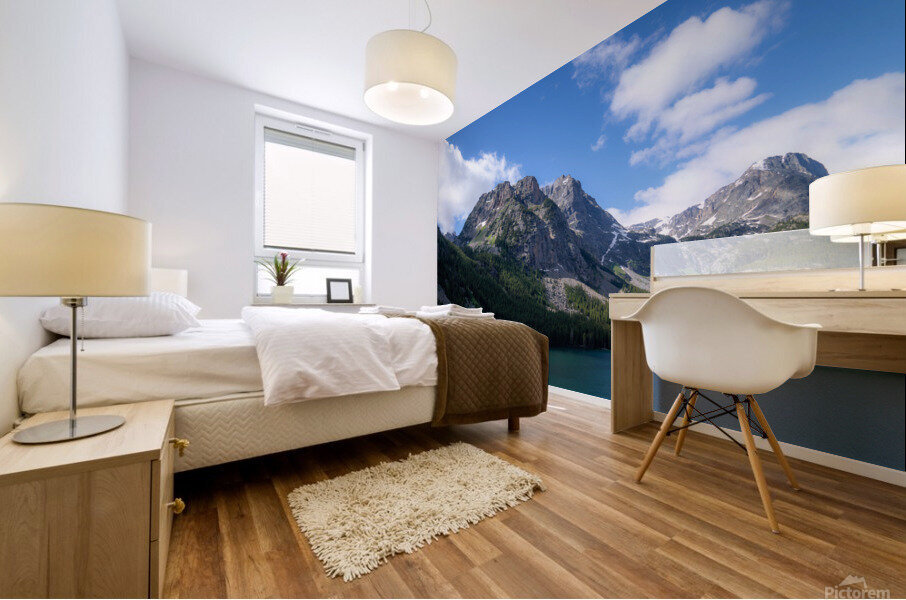 Rainbow Lake Mural print