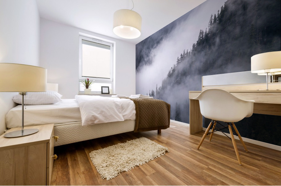 Cascades  Mural print