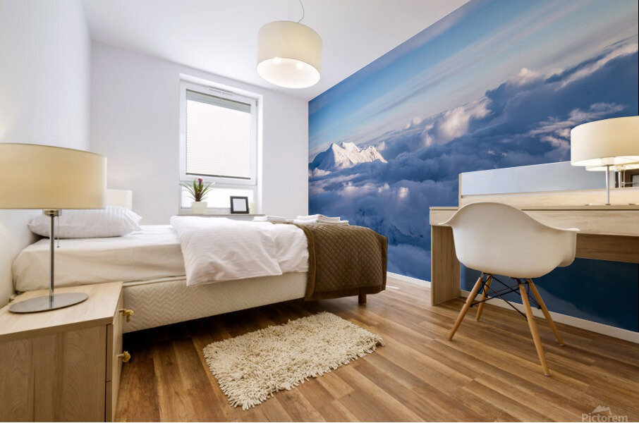 Mt. Foraker Mural print
