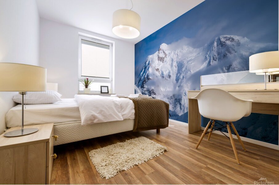Mt. Hunter Mural print