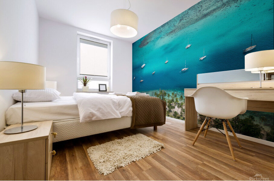 Tropical Paradise Mural print