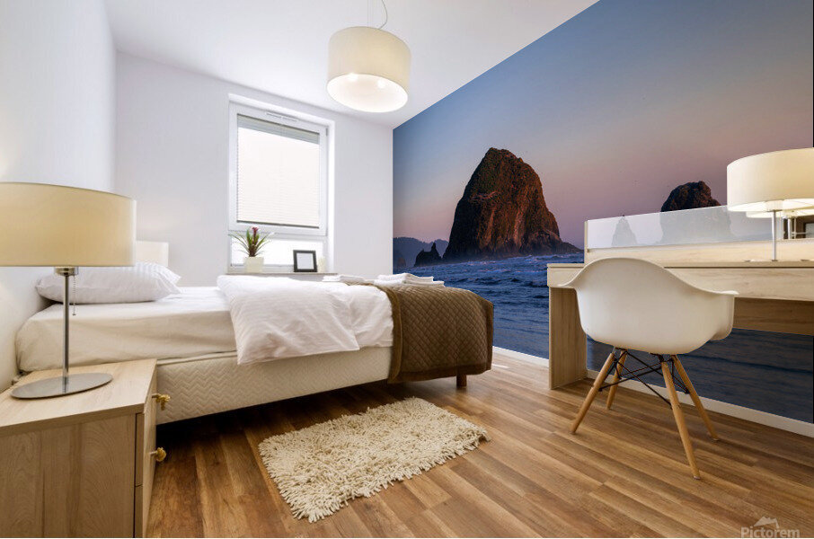 Haystack Rock Mural print