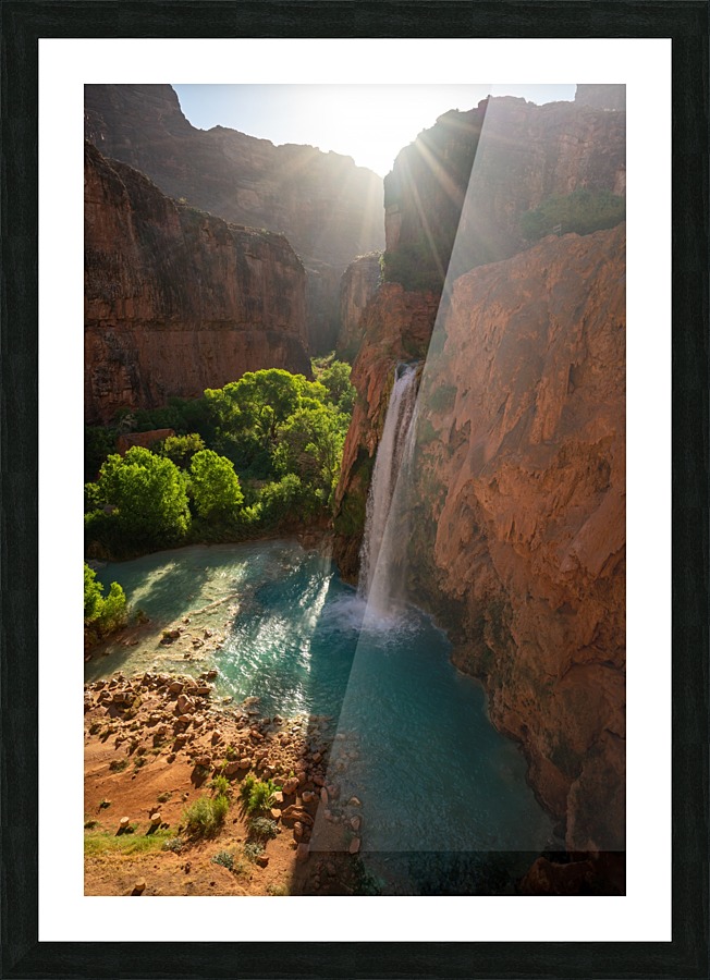 Havasu Falls Picture Frame print