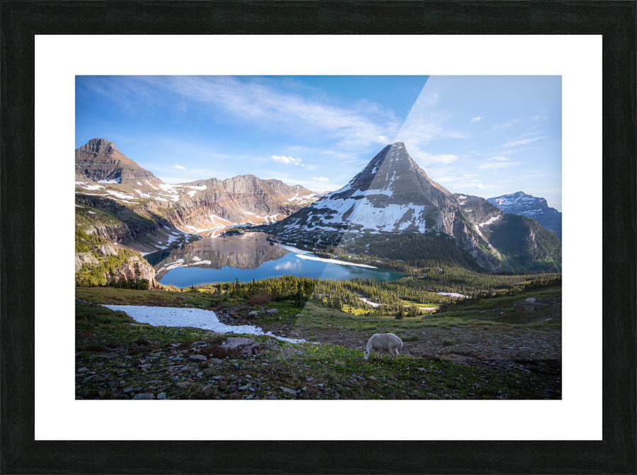 Hidden Lake Picture Frame print