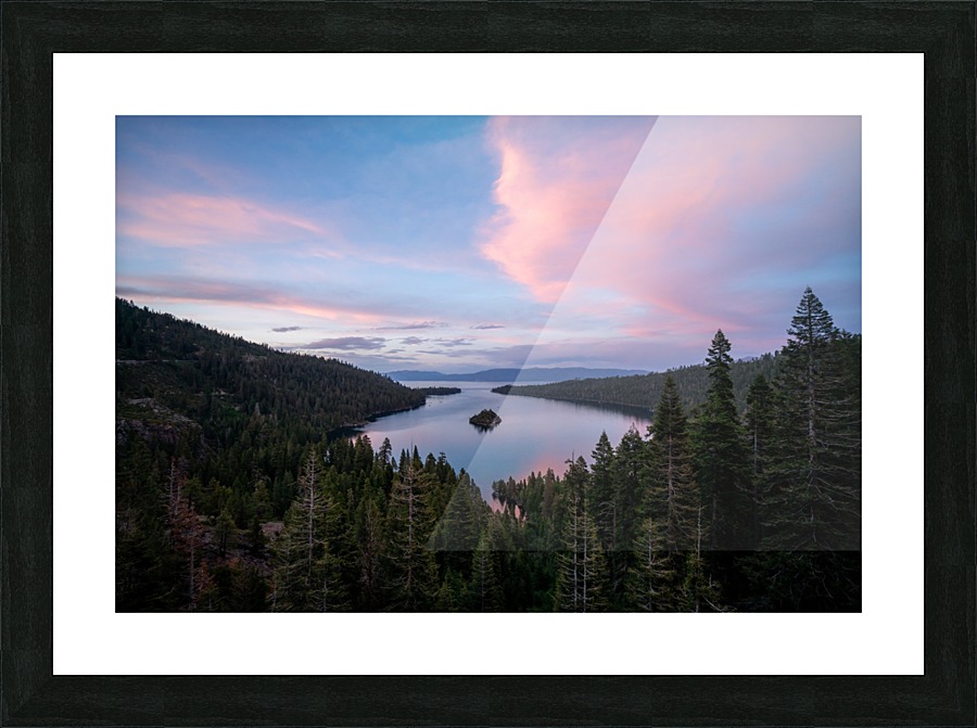 Emerald Bay Picture Frame print