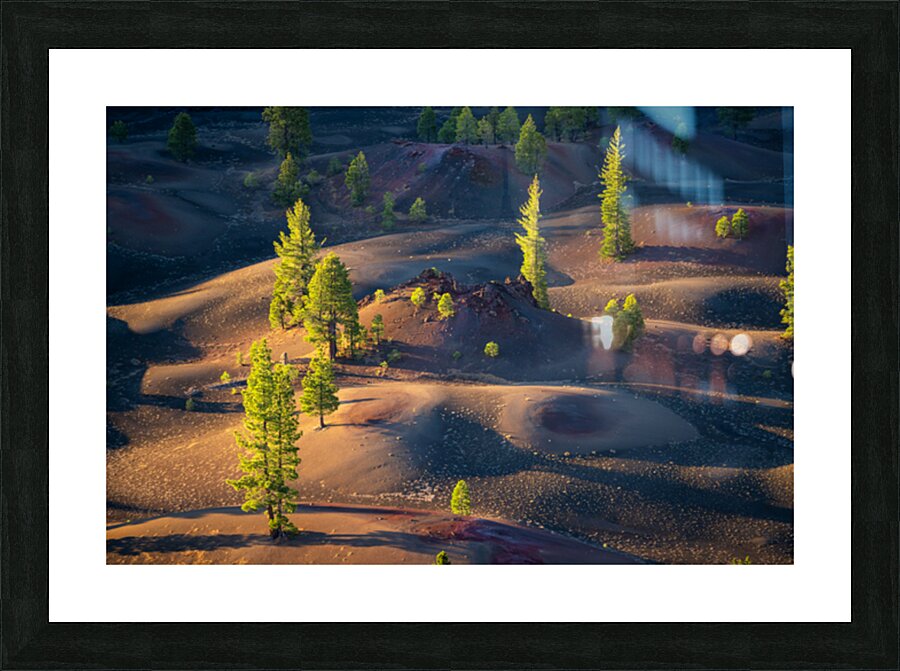 Painted Dunes Picture Frame print