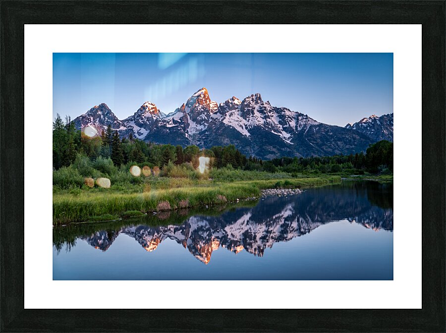 Tetons Picture Frame print