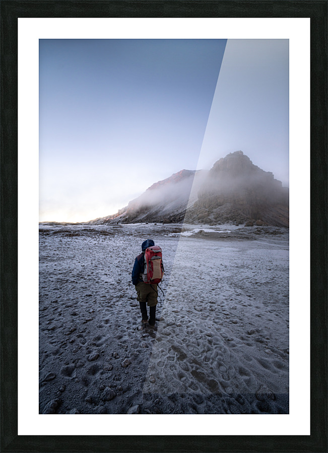 Western Breach Picture Frame print