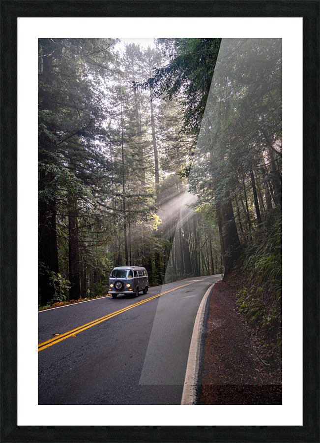 Vanlife Picture Frame print