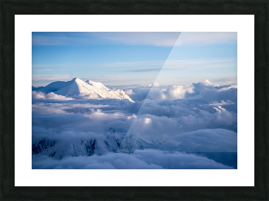 Mt. Foraker Picture Frame print