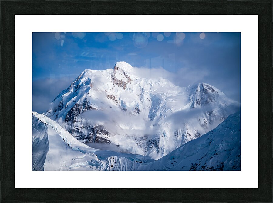 Mt. Hunter Picture Frame print