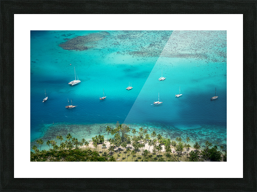 Tropical Paradise Picture Frame print