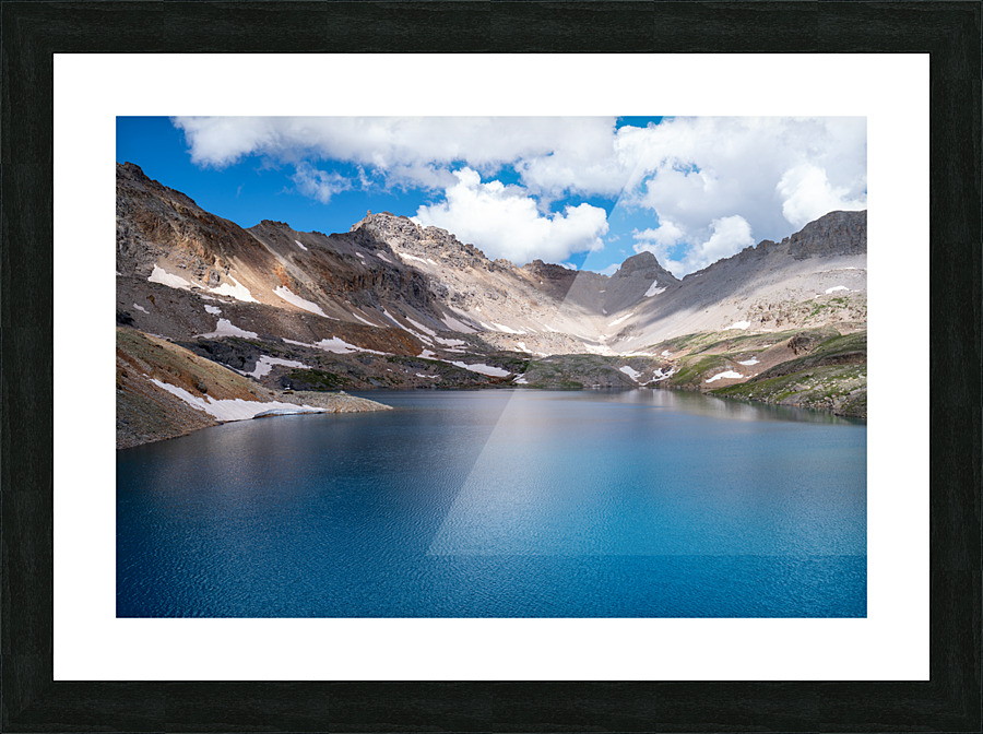 Columbine Lake Picture Frame print