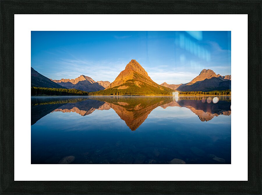 Many Glacier Picture Frame print