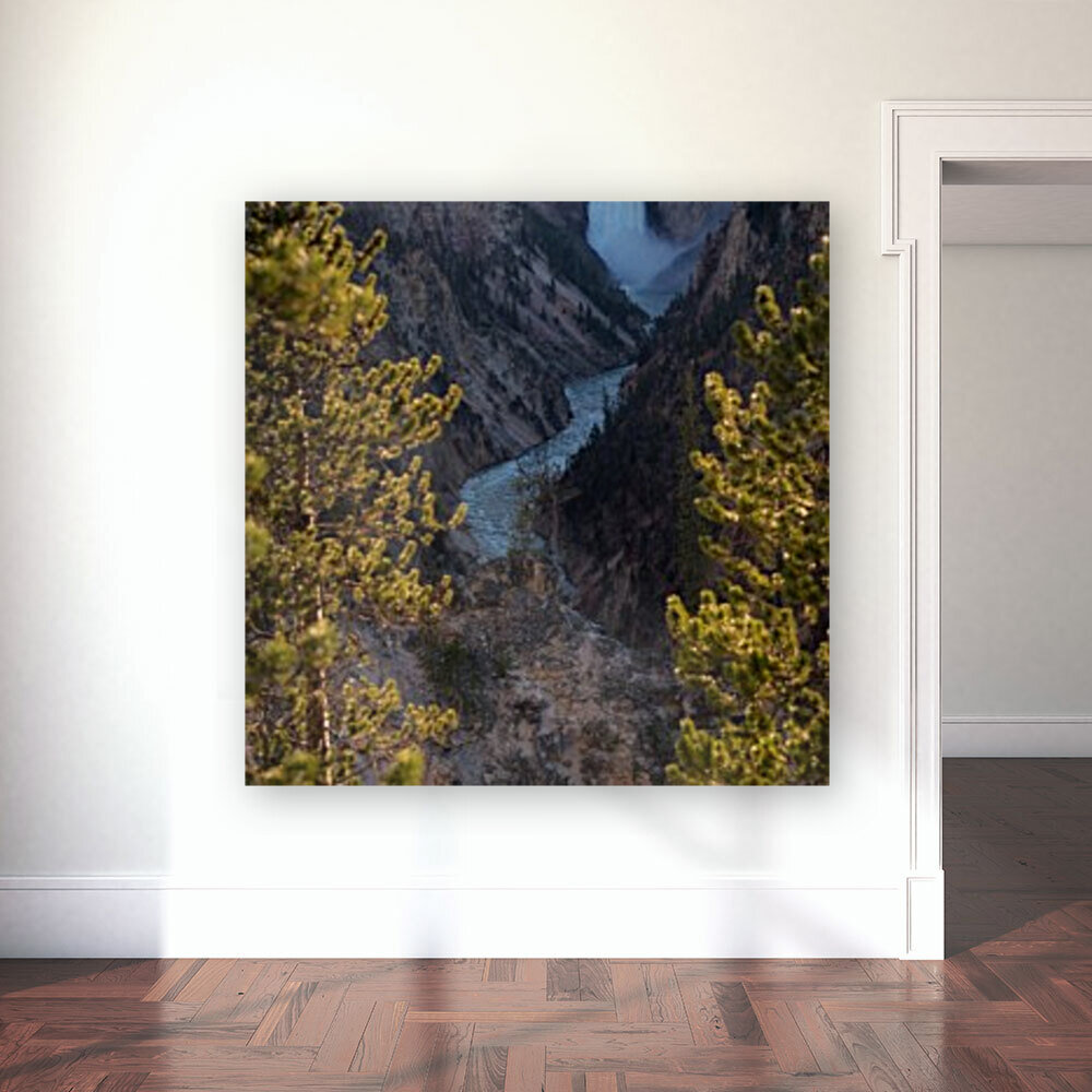 Yellowstone Falls Reproduction
