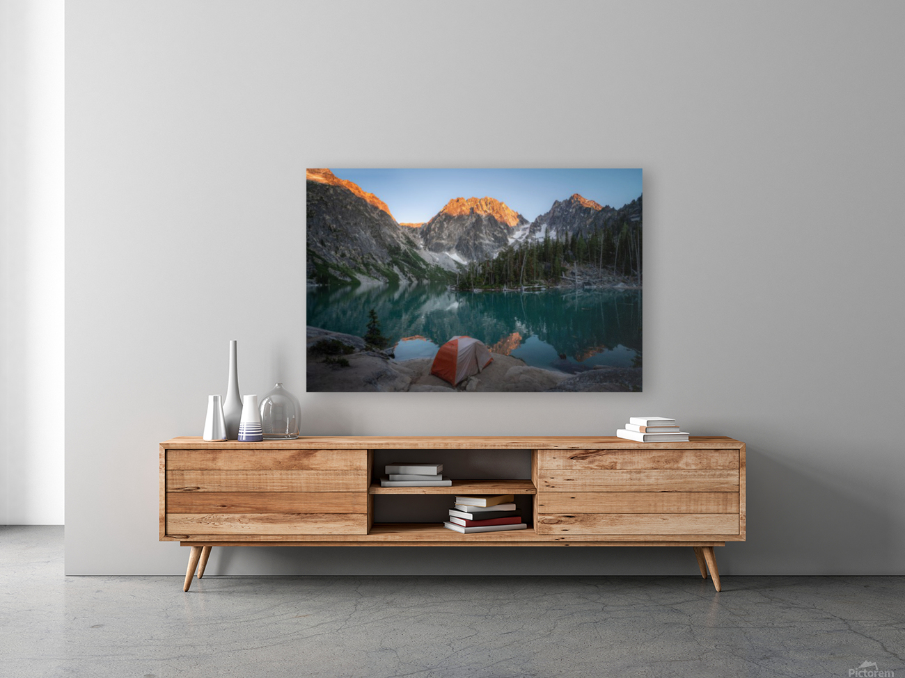 Colchuck Lake Sunset Reproduction