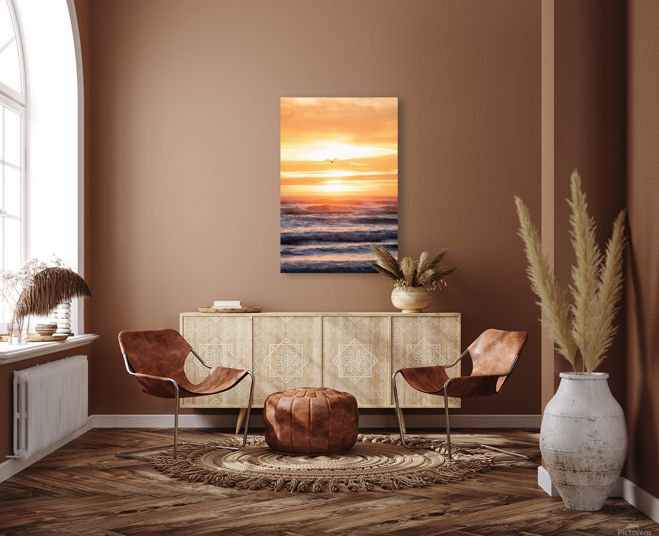 Sunset Waves Reproduction