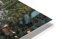 Hidden Falls HD Metal print