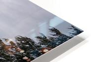 Winter in Crater Lake HD Metal print