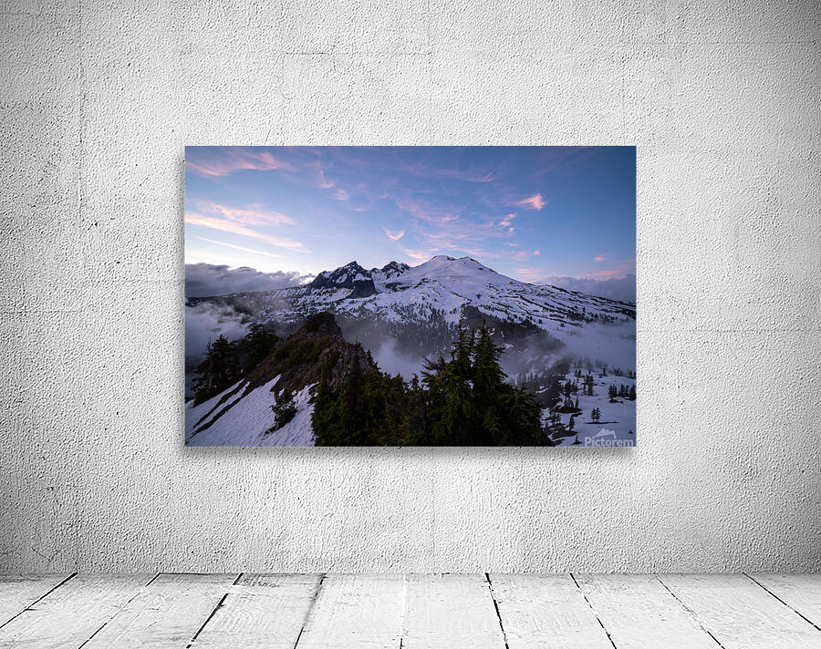 Mt. Baker Sunset Wall Preview