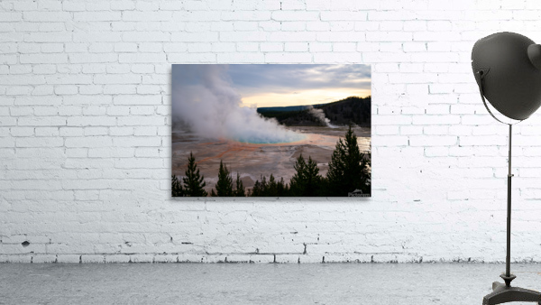 Grand Prismatic Spring Wall Preview