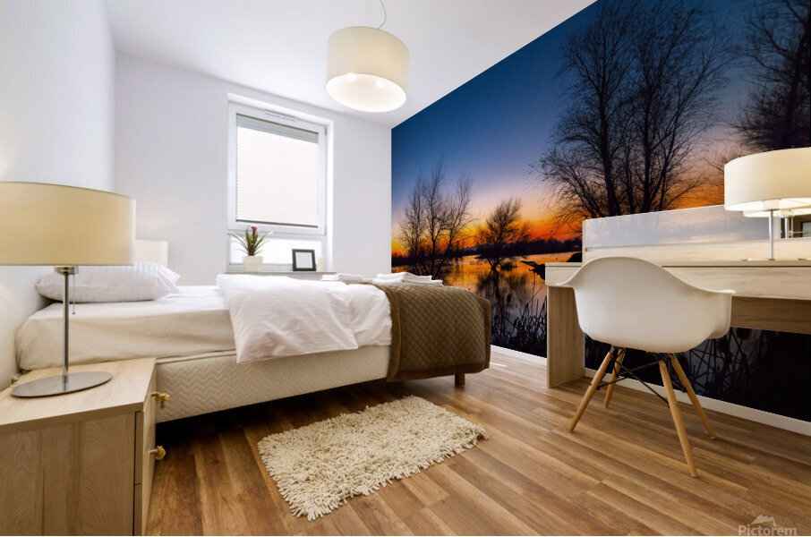 Zen Dawn Mural print