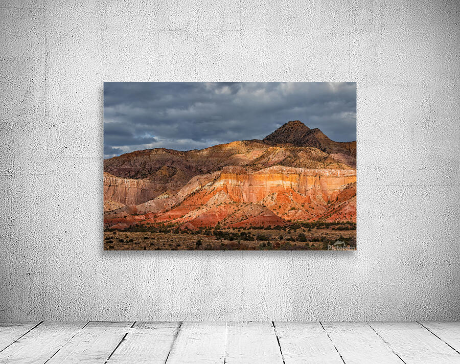 Storm above Ghost Ranch Mountain  Wall Preview