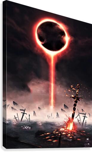 Dark Souls *The First Flame* Canvas Print