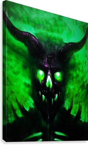 Nine Circles of Hell *Agares* Canvas Print