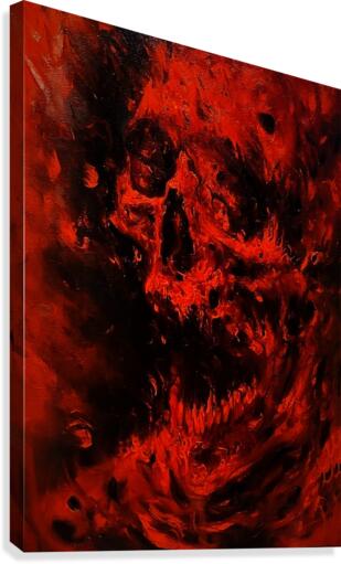 Nine Circles of Hell *Belphegor* Canvas Print