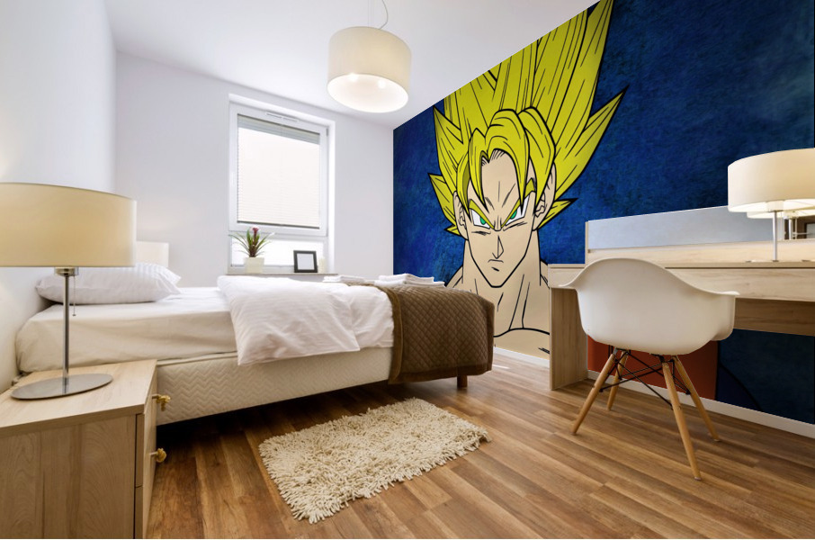 Dragon Ball *Goku* Mural print