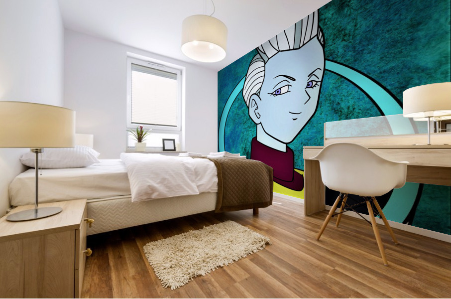 Dragon Ball *Whis* Mural print