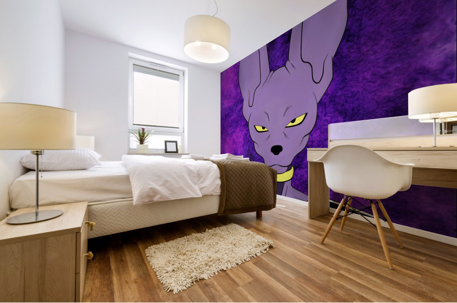 Dragon Ball *Beerus* Mural print