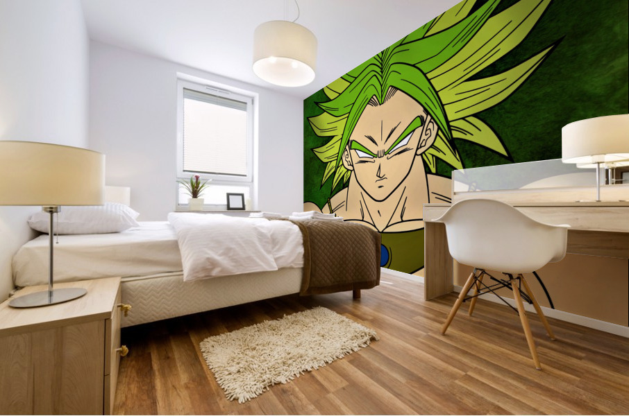 Dragon Ball *Broly* Mural print
