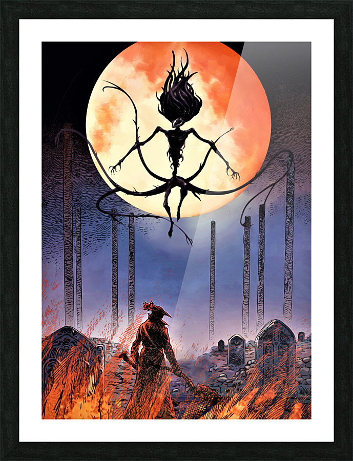 Bloodborne *The Last Hunt* by SucculentBurger Wall Art
