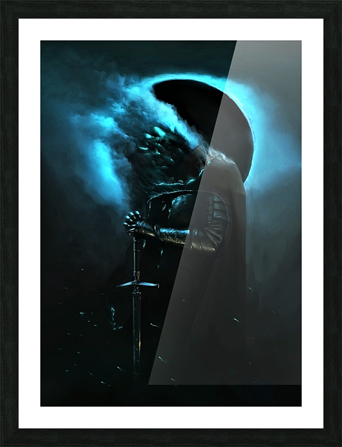 Dark Souls *The Fall* Picture Frame print
