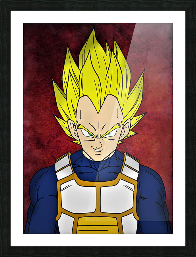 Dragon Ball *Vegeta* Picture Frame print