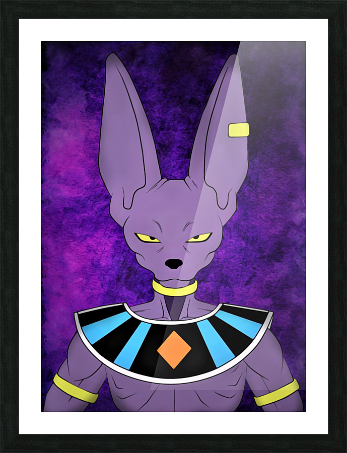 Dragon Ball *Beerus* Picture Frame print