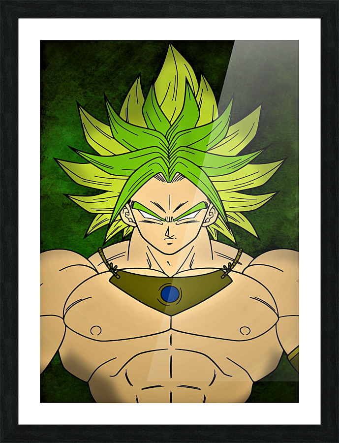 Dragon Ball *Broly* Picture Frame print